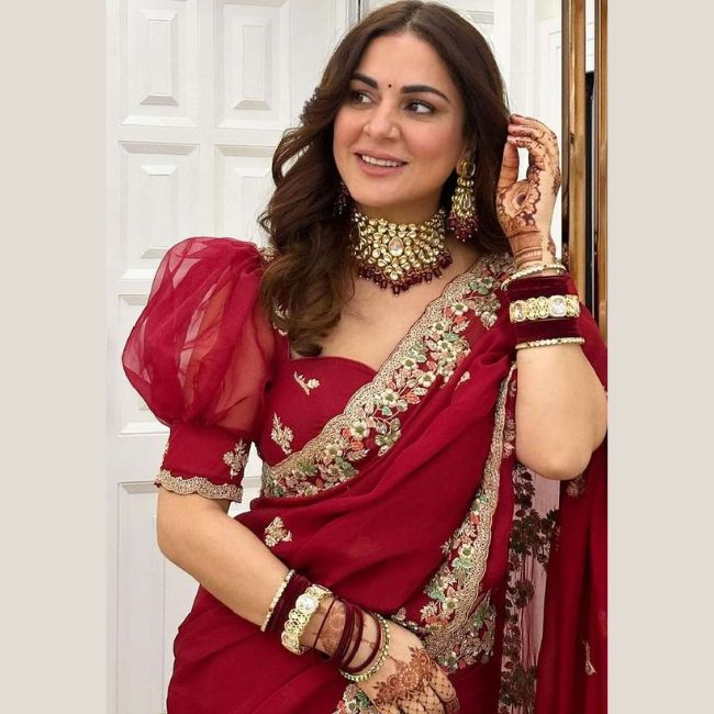 Blouse Design for Teej